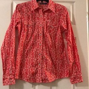 Cruel Girl pearl snap western shirt NEVER WORN